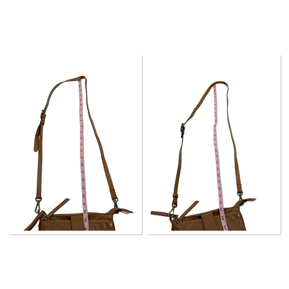 Lucky Brand Brown Leather Crossbody Bag - Picture 13 of 15